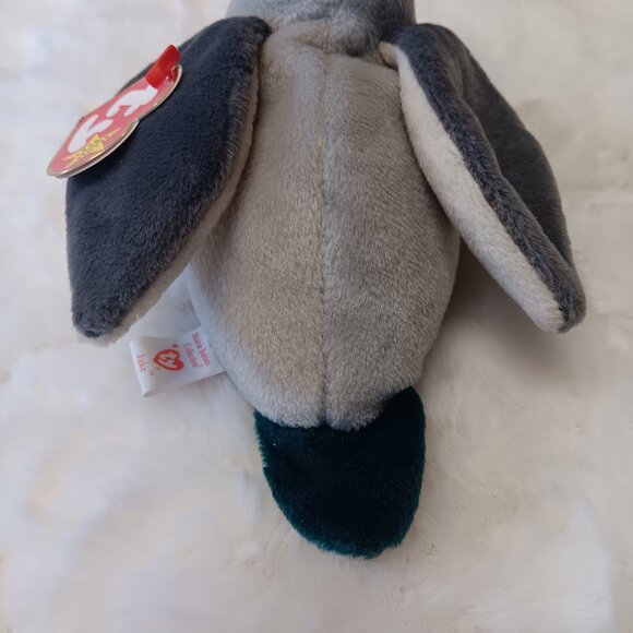 Ty Beanie Baby "Jake" the mallard duck 1997 with tags - Picture 3 of 9